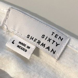 Ten Sixty Sherman Flounce Sleeve Top